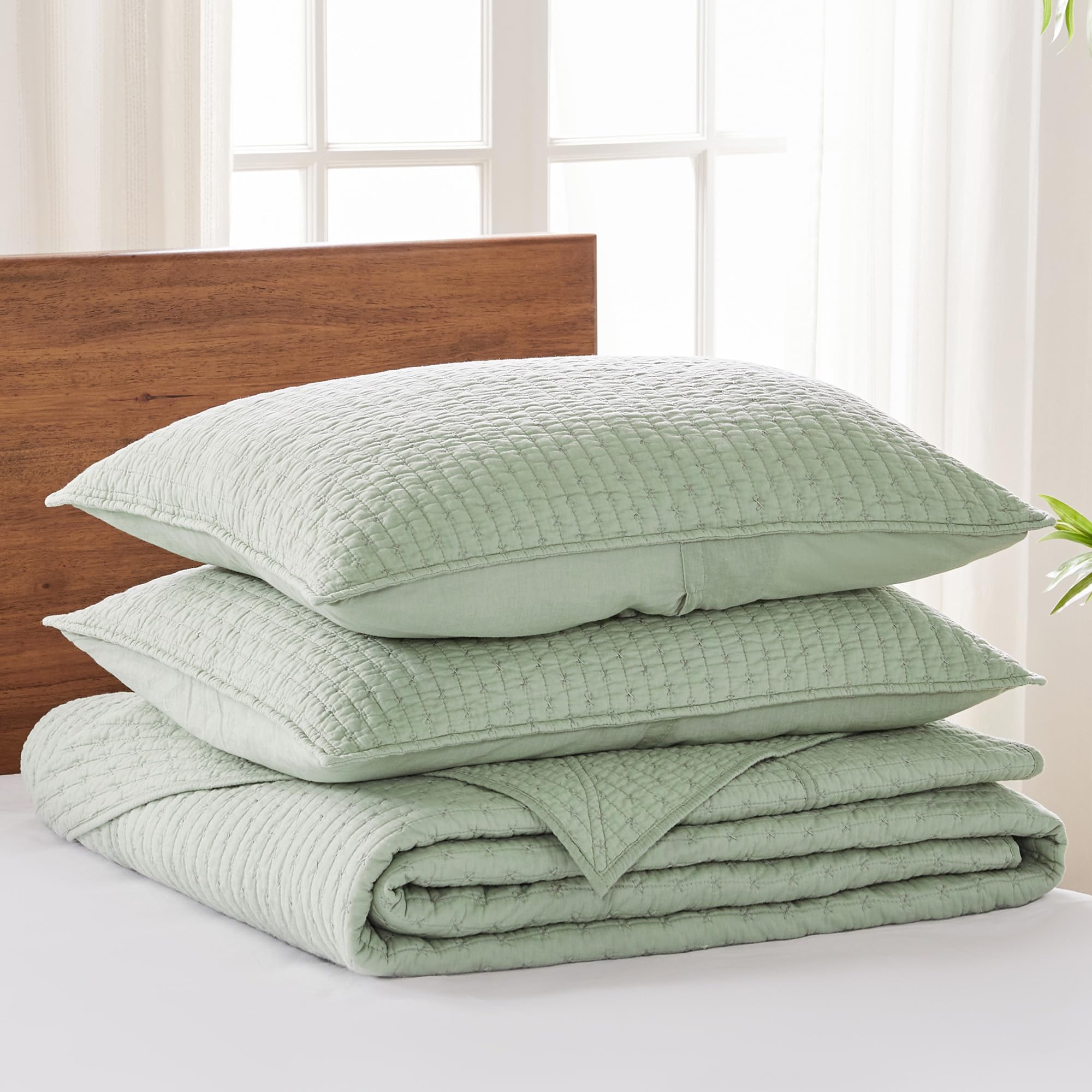 Amazon.com: Levtex Home Cross Stitch Reversible King